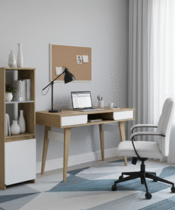 Escritorio Hudson + Biblioteca Arno